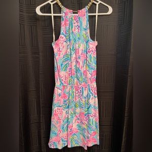 Lilly Pulitzer Adrienne chain neck dress XXS